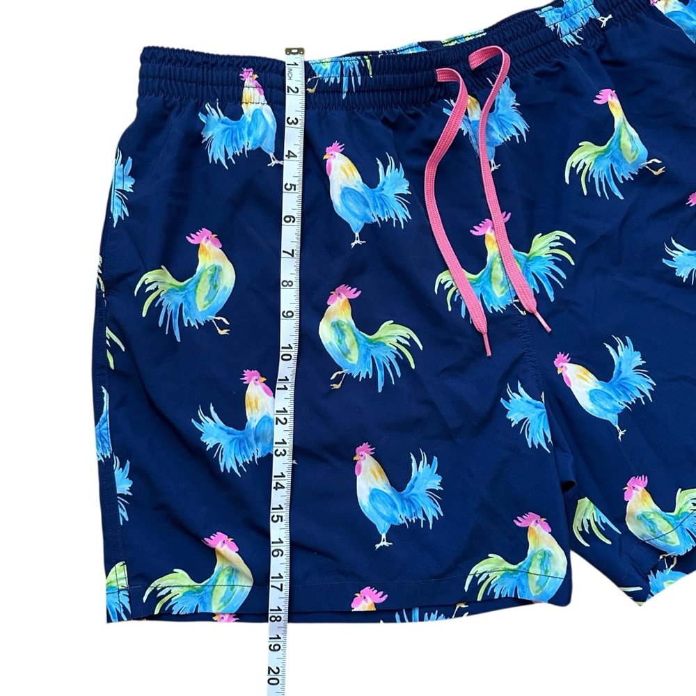 Chubbies Classic Stretch Swim Trunks – XXX-Large Men’s Chicken/Rooster Print - Picture 3 of 9